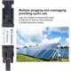 thumbnail image 2 of 2-Piece Solar Panel Connector Set with Integrated Anti-Backflow Diode, IP68 Waterproof, 1000V, 20A, Compatible with PV Solar Panels, 2 of 5