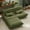 Dark Green, variant on Tzou Modular Sectional Sofa – Memory Foam Loveseat, Deep Seat Upholstered Bean Bag Couch for Apartments, Living Room & Bedroom – Pet-Friendly Suede Fabric, Compact & Easy Assembly(Green)