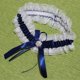 thumbnail image 4 of Ligas blancas para novia (2 piezas), liga de boda con encaje elástico, conjunto de liga de boda, accesorios de novia, 4 of 6