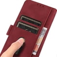 thumbnail image 4 of KHAZNEH For Xiaomi Redmi Note 14 4G (164.84mm) Case PU Leather Wallet Stand Phone Cover - Green, 4 of 5