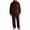 Coffee, variant on REDESS Mens Pajamas Set Lightweight Pajamas for men with Zipper and Pockets Gray