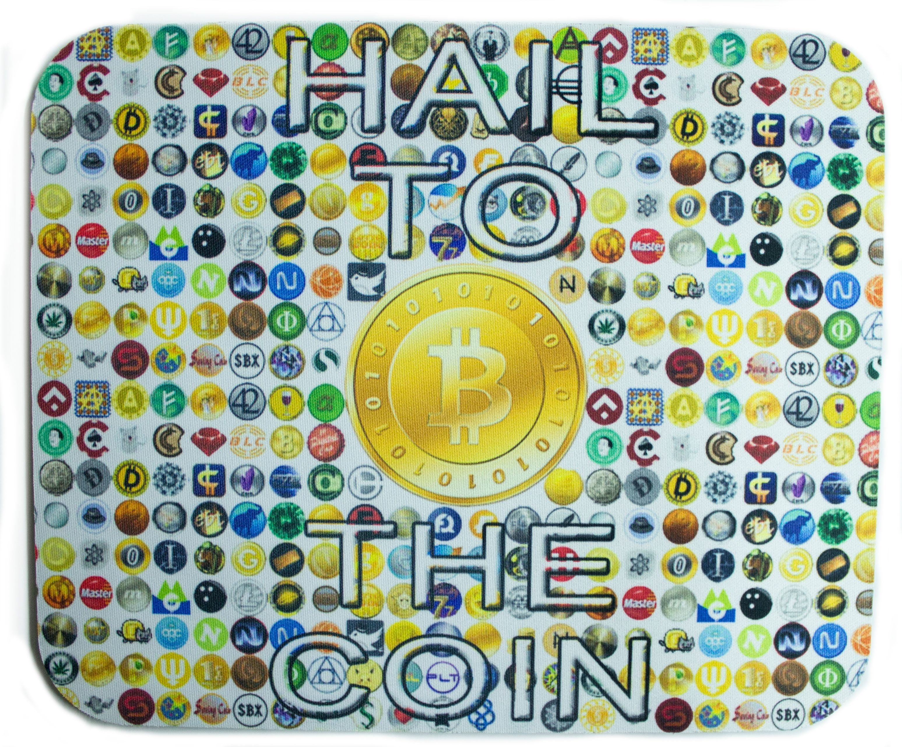 Hail To The Coin Crypto Currency Mouse Pad - Walmart.com ...