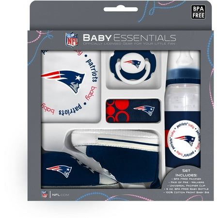 Baby Fanatic 5 piece gift set NFL New England Patr