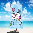 thumbnail image 1 of Sanrio Hello Kitty Beach Towel Cartoon Style Microfiber Large Beach Towel Bath Towel Multifunctional Square Towel Beach Towel, 1 of 1