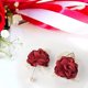 thumbnail image 4 of piezas de flor para niña, dama de honor, muñeca, flor, novia, seda, decoración de muñeca, regalos, boutonnieres de muñeca para boda, ceremonia, aniversario de boda Rojo Verde Cocina, Decoración y Otros, 4 of 5