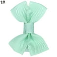 thumbnail image 5 of Jiaroswwei 1Pc Fashion Solid Color Baby Girls Mini Bow Handmade Hair Clip Hairpin Barrette, 5 of 8