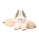 thumbnail image 2 of Conejito de peluche volador, regalo de cumpleaños para niños, almohada suave Verde, 2 of 9