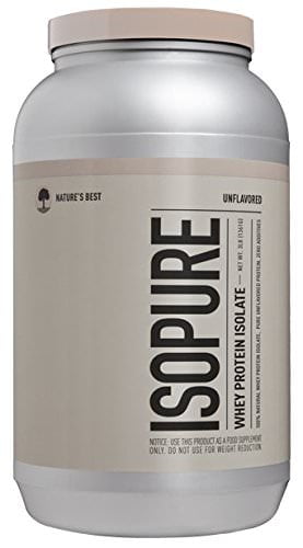 ISOPURE Whey Protein Isolate Protein Powder Unflavored 
