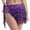 Purple, variant on Fringe Sequin Mini Skirt for Women with Sparkly Belly Dance Performance Hip Scarf Wrap Tassel Performance Carnival Costume One Size