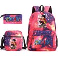thumbnail image 1 of Lightning Pet Backpack Three Piece Set, Backpack Student Schoolbag, 1 of 3