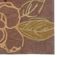 thumbnail image 5 of Linon Trio Space Dyed Hand Tufted Polyester 5'x7' Rug in Beige, 5 of 5