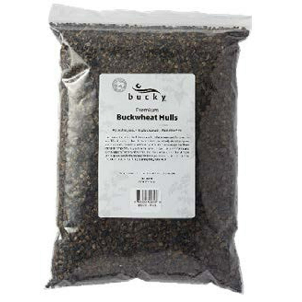 Bucky All Natural Buckwheat Hulls, Pillow Refill (1 lbs)
