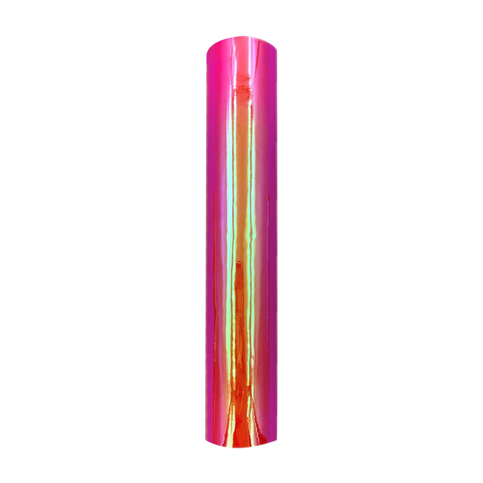 MORESEC 4Pcs Holographic Color Changing Heat Transfer Vinyl Roll 30x100cm, Iridescent Iron On Film for T Shirt Fabric, DIY Self Adhesive Vinyl for Clothing Decoration