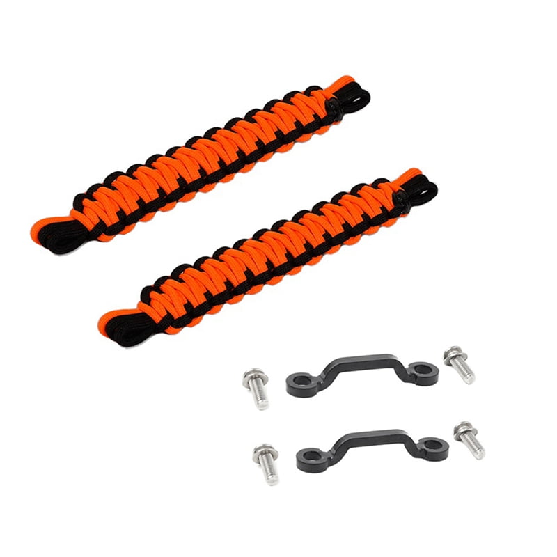 Paracord Door Limiting Straps, Door Limit Footman Loop Bracket with