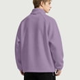 thumbnail image 4 of Men's Fleece Jacket Winter Warm Work Coat for Men Winter Coat Work HikingZip Up Mens, 4 of 5