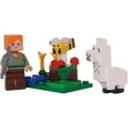 thumbnail image 4 of LEGO Minecraft: Alex Minifigure with Baby Llama and Bee, 4 of 4