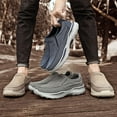 thumbnail image 2 of Mocasines de lona transpirables y cómodos para hombre, 2 of 5