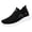 Black, variant on Women's S𝗅ip On Sneakers Lightweight Soft Sole Shoes Breathable Fly Woven Mesh Sneakers Laceless Hands-Free Running Shoes Comfortable Athlet𝗂c Shoes Casual Fashion Non-S𝗅ip Walking Shoes