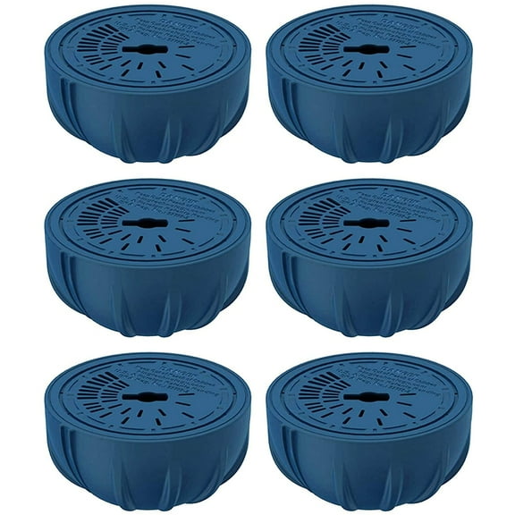 6 Flippin’ FROG Pool Sanitizer Replacement Chlorine Cartridges for with The Flippin’ FROG Pool Sanitizer System for Pools with 2,000 – 5,000 gallons, All-in-One Sanitizing System