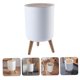 thumbnail image 5 of unbranded 1Ud Functional White Plastic Waste Paper Bucket for Kitchen and Household Use, 5 of 8