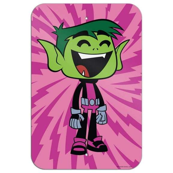 Teen Titans Go! Beast Boy Home Business Office Sign