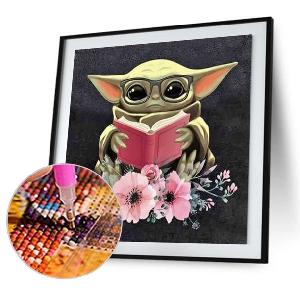 Cuadros Decorativos Kit de pintura de diamante 5D, imagen de pared de mosaico con taladro cuadrado completo de lectura DIY Sywqhk Nuevos Originales