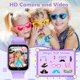 thumbnail image 3 of Reloj inteligente Luyiilo para niños con 26 juegos de rompecabezas, cámara HD, color morado, 3 of 7