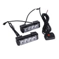 thumbnail image 3 of Barra de lámpara de advertencia, 24 W, 12 V, 8 LED, luz estroboscópica de advertencia de peligro, luz estroboscópica de peligro de precaución, confiable y duradera, 3 of 9