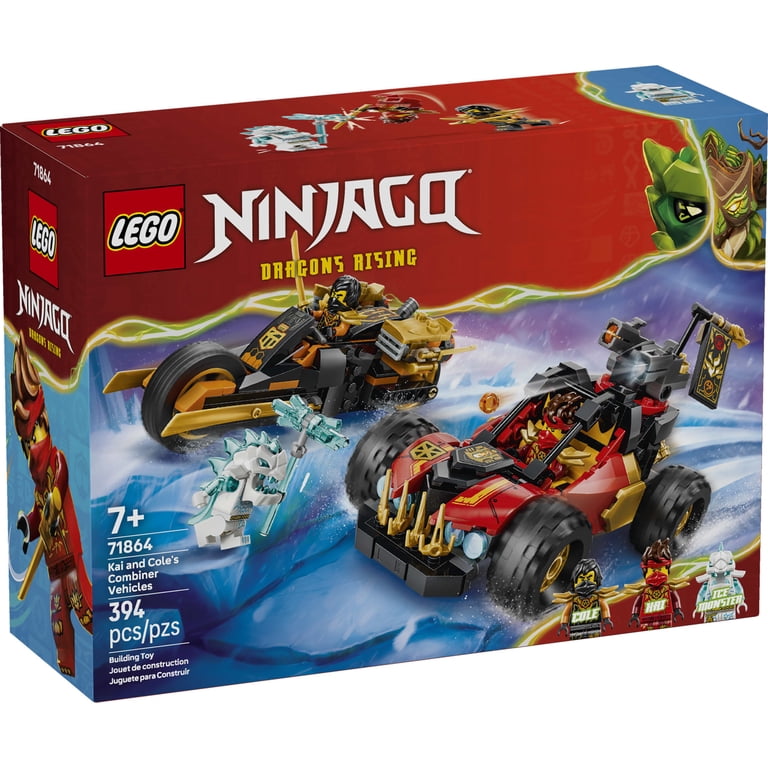鉄人兄弟 × HOTTOYS　マイケルラウMUST&STORM2体セット LEGO NINJAGO Kai and Cole's Combiner Vehicles - Building Toy for