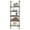 Brown, variant on Costway 5 Tier Ladder Shelf 71'' Height Wall-Mounted Bookshelf Display Storage Organizer Brown