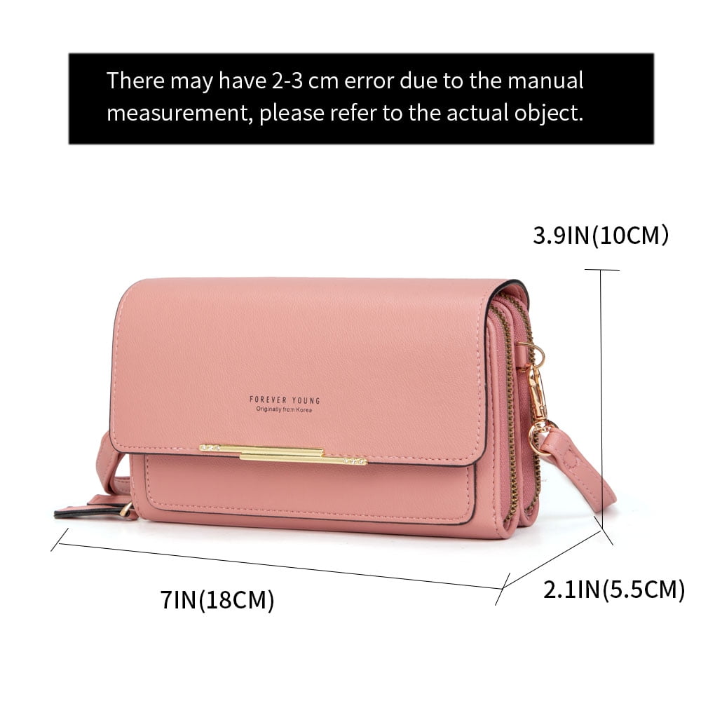 Sweetovo Crossbody Cell Phone Bag Small Messenger Shoulder Bag Handbag Purse with Adjustable Strap
