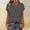 Black, variant on LPZOOGU Women's Polka Dot Henley T-Shirt Short Sleeve Button Down Crew Neck Casual Basic Tee Comfortable Summer Top
