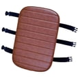thumbnail image 2 of Cómodo cojín para asiento trasero de bicicleta con esponja de látex gruesa y tres correas de seguridad Marrón, 2 of 9