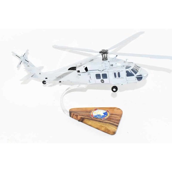 MH-60S (Knighthawk), HSC-2 Fleet Angels (2019), 16"Mahogany Scale Model