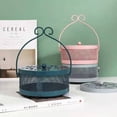 thumbnail image 4 of Nvzi -b 1-piece iron mosquito coil holder with handle, retro portable coil holder, circular hanging fireproof coil holder, suitable for indoor, outdoor and camping (white), 4 of 4
