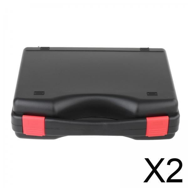 2 Cajas De Herramientas Protectoras Con Esponja Resistente Al Desgaste Y Con Cerradura Para Exteriores.