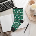 thumbnail image 6 of Pofeuu Gingerbread Snowman Cookies Print Crew Socks, Adult Running Hiking Socks for Youth and Adult, 6 of 7