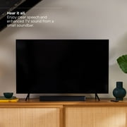 Bose TV Speaker Surround Sound Wireless Bluetooth Soundbar للتلفزيون ، أسود