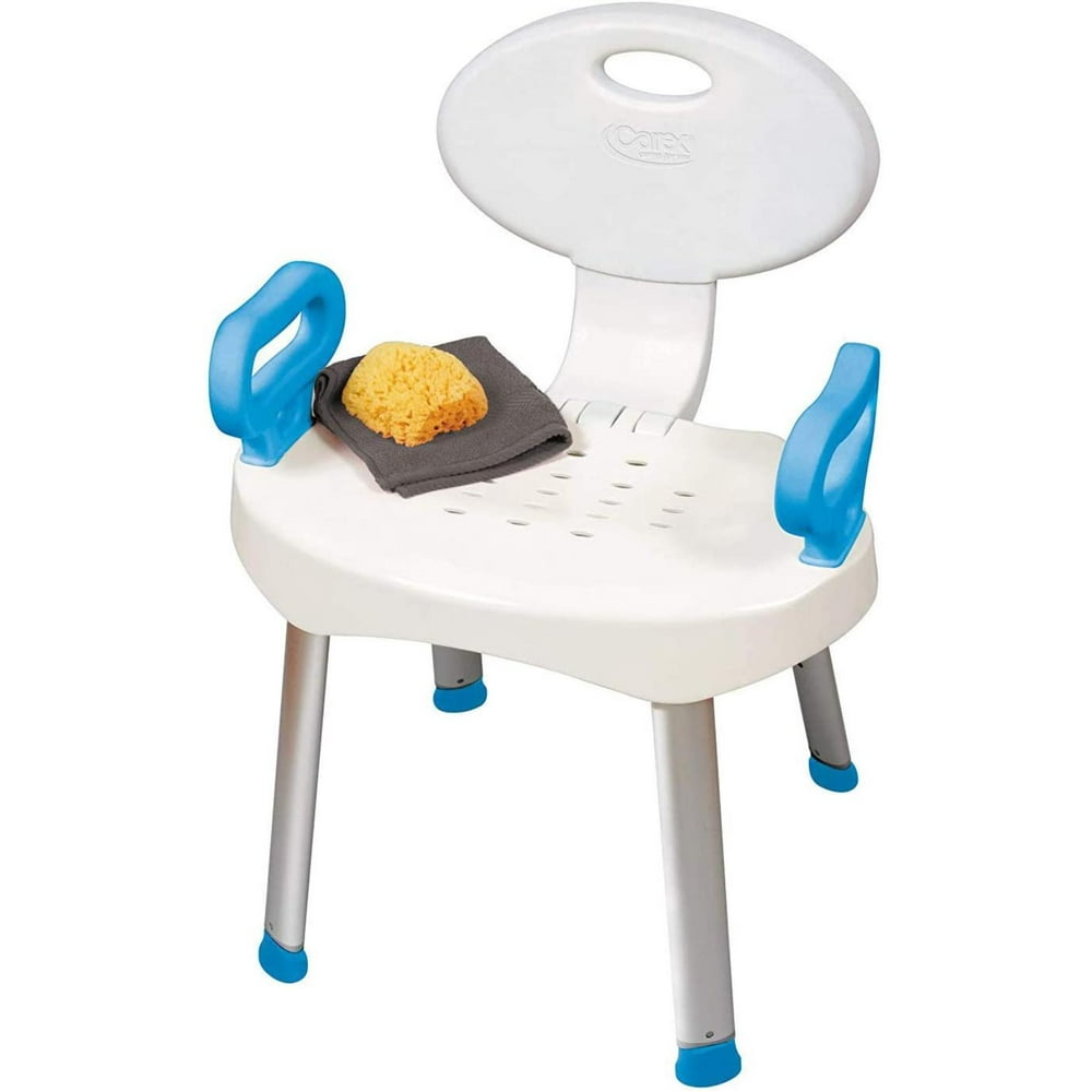 shower chair with backrest