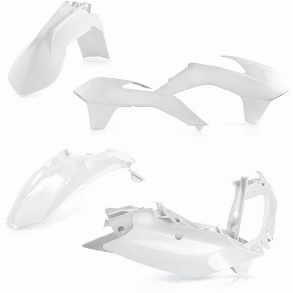 WPS - Western Power Sports 2374130002; Plastic Kit White Exc-F 350/50 0