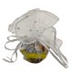 thumbnail image 1 of 100 bolsas de regalo Ankirol de organza, color blanco transparente, con cordón, 26 cm, 1 of 6