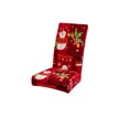 thumbnail image 2 of EGNMCR Christmas Decorations,Christmas Tree Ornaments, Christmas Dining Chair Cover Chair Back Cover Removable Washable Chair Protector Suitable For Christmas Family Restaurant Kitchen Stools Covers, 2 of 6