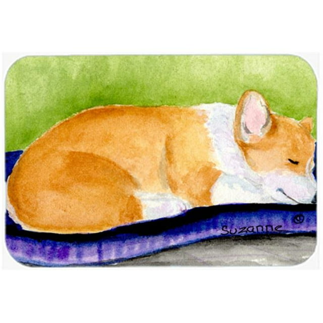 Carolines Treasures SS8920LCB Planche à Découper en Verre Corgi&44; Grande