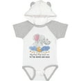 thumbnail image 3 of Inktastic My Paw Paw Loves Me to the Moon and Back Elephant Family Boys or Girls Baby Bodysuit, 3 of 5