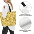 thumbnail image 3 of Disketp Flower Bolsa Tote Estampada para Mujer, Bolso de Hombro y de Mano para Compras y Viajes, 3 of 8