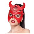thumbnail image 1 of Fever Womens Devil Faux Leather Eye Mask, 1 of 2