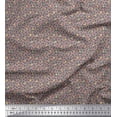 thumbnail image 1 of Soimoi Polyester Crepe Fabric Flower Artistic Decor Fabric Printed Yard 52 Inch Wide, 1 of 3