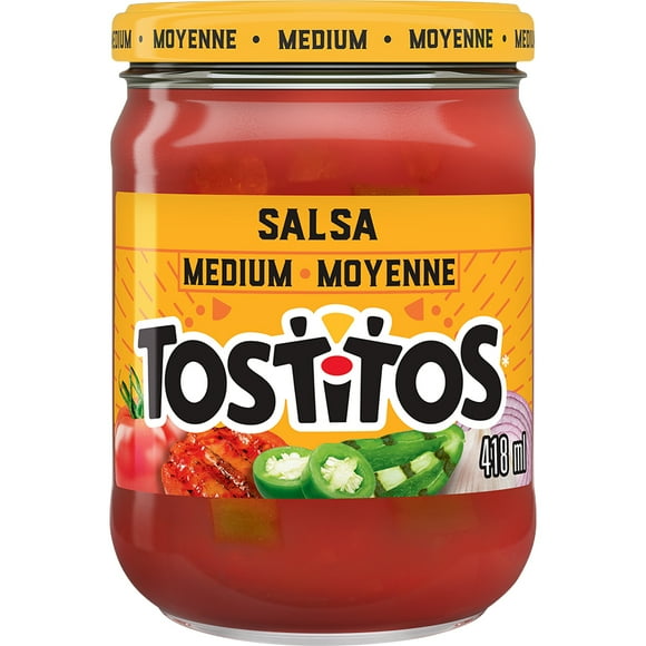 Tostitos salsa Moyenne. 418 ml.