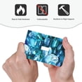 thumbnail image 6 of Kll Blue Kyanite Wall Plate,Gloss Finish,Standard Size 1 - 5" X 3", Polycarbonate Thermoplastic,Electric Receptacle Plug Covers, 6 of 8