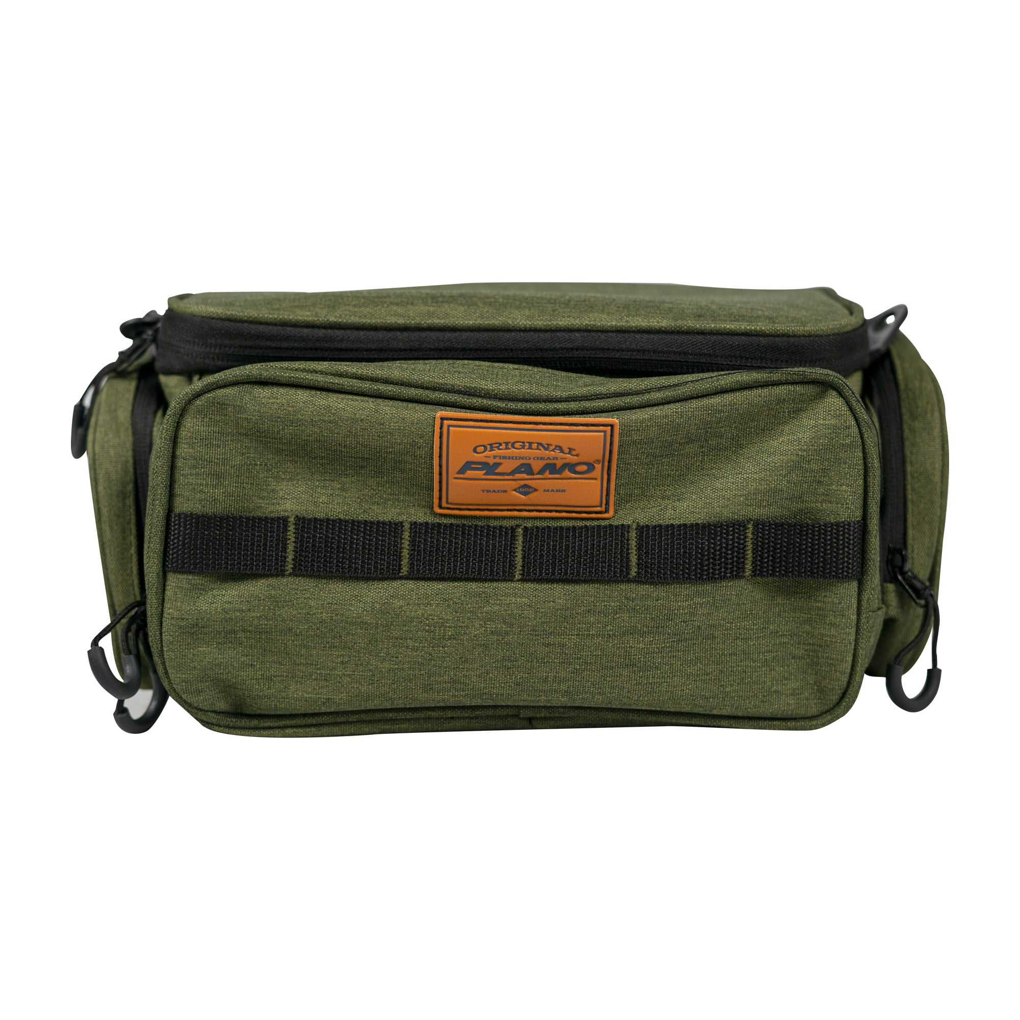 Plano Small 3500 Size Heathered Green Fishing Tackle Bag, with Two 3500  Size Stowaways